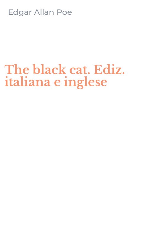 The black cat. Ediz. italiana e inglese