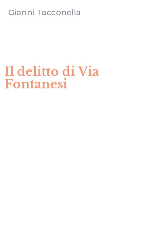 Il delitto di Via Fontanesi