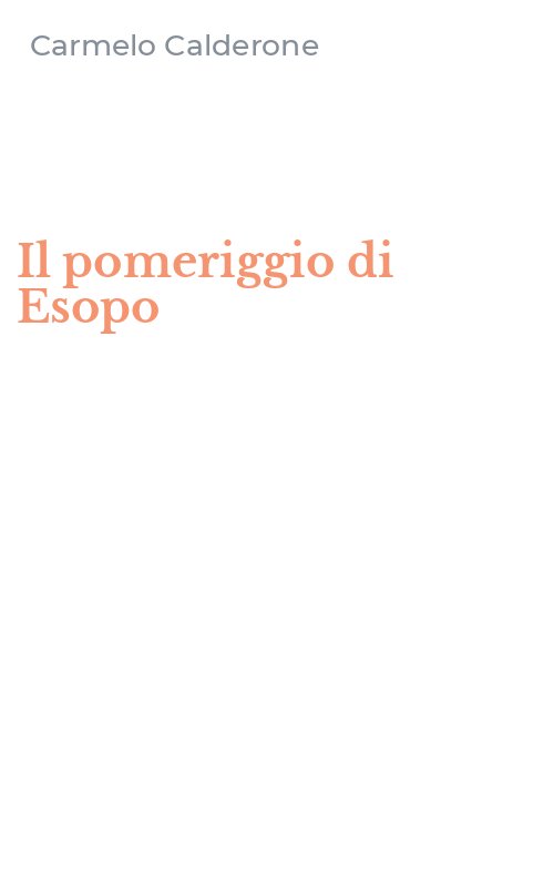 Il pomeriggio di Esopo