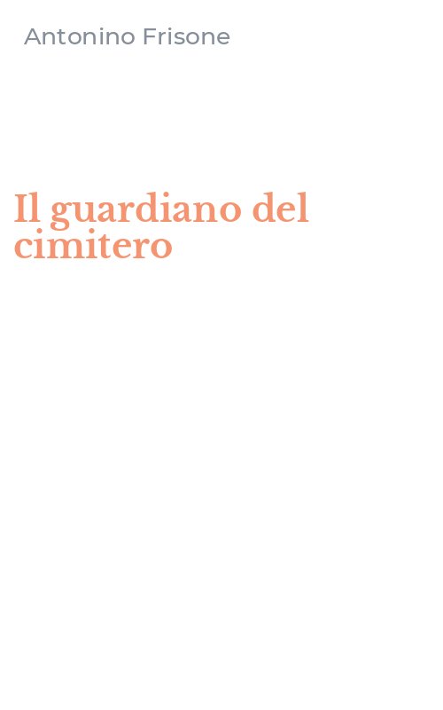 Il guardiano del cimitero