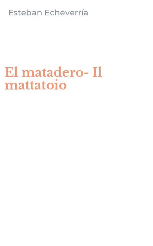 El matadero-Il mattatoio
