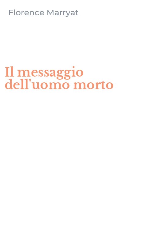 Il messaggio dell'uomo morto