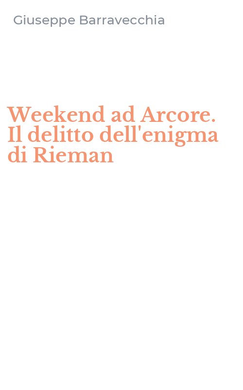 Weekend ad Arcore. Il delitto dell'enigma di Rieman