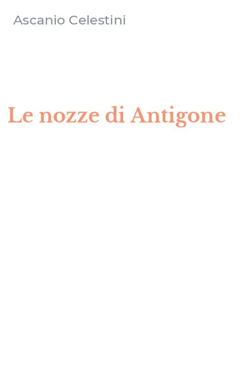 Le nozze di Antigone