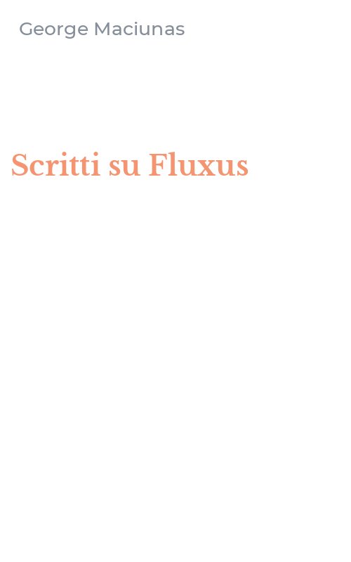Scritti su Fluxus