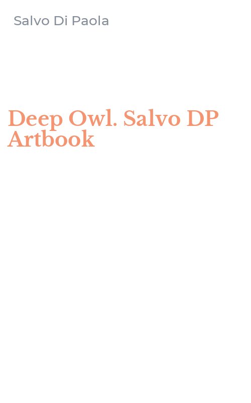 Deep Owl. Salvo DP Artbook