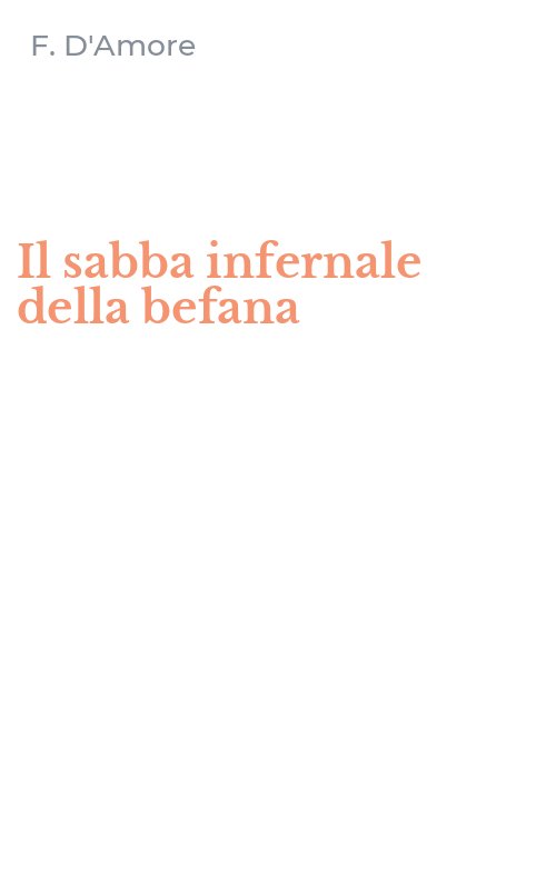 Il sabba infernale della befana
