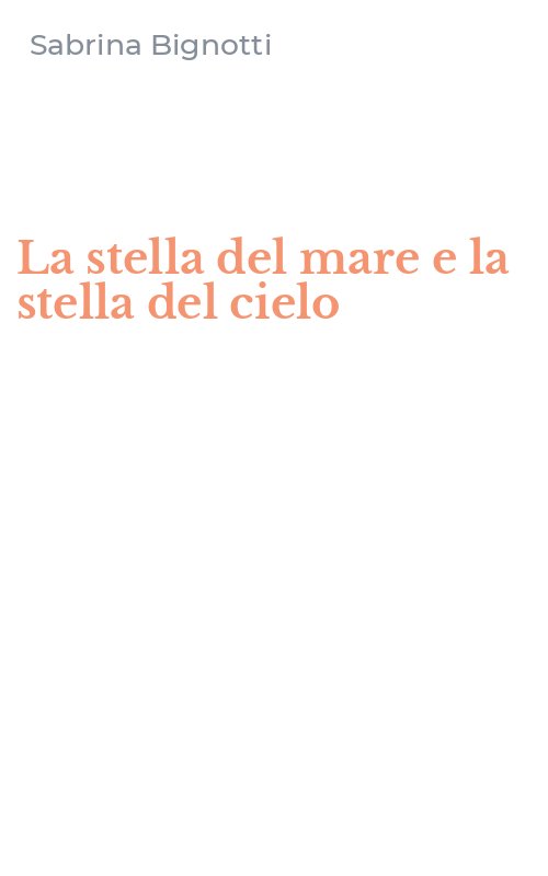 La stella del mare e la stella del cielo