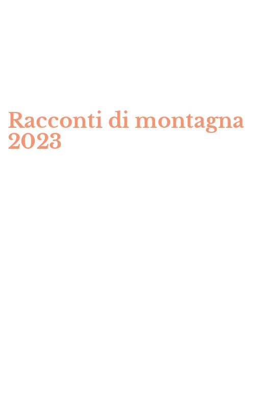 Racconti di montagna 2023