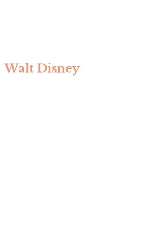 Walt Disney