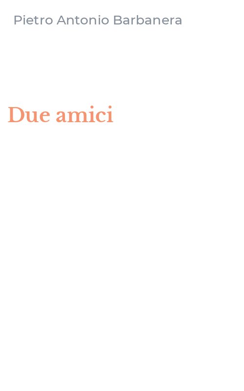 Due amici