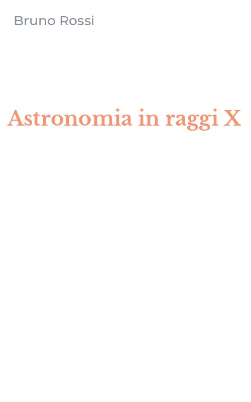 Astronomia in raggi X