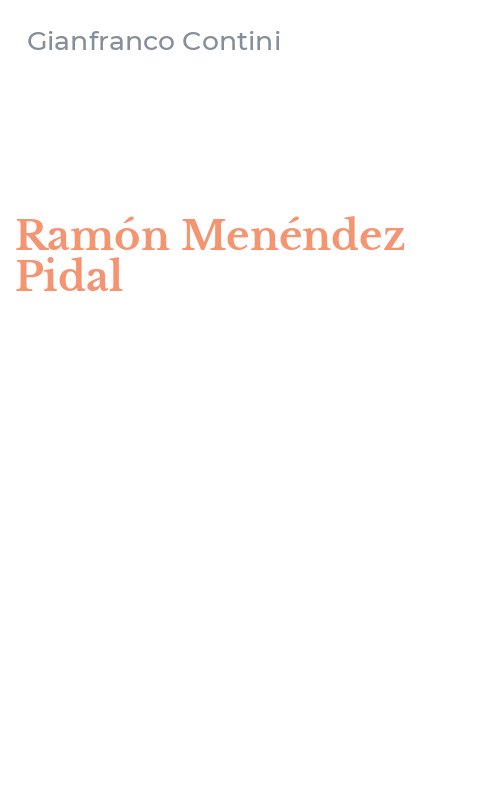 Ramón Menéndez Pidal