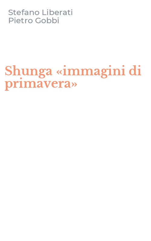 Shunga «immagini di primavera»