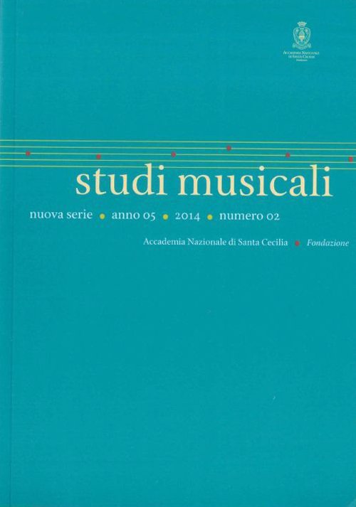 Studi musicali (2014). N.S. Ediz. italiana, inglese e tedesca