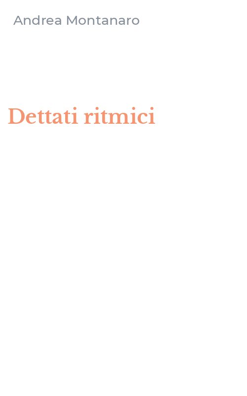 Dettati ritmici