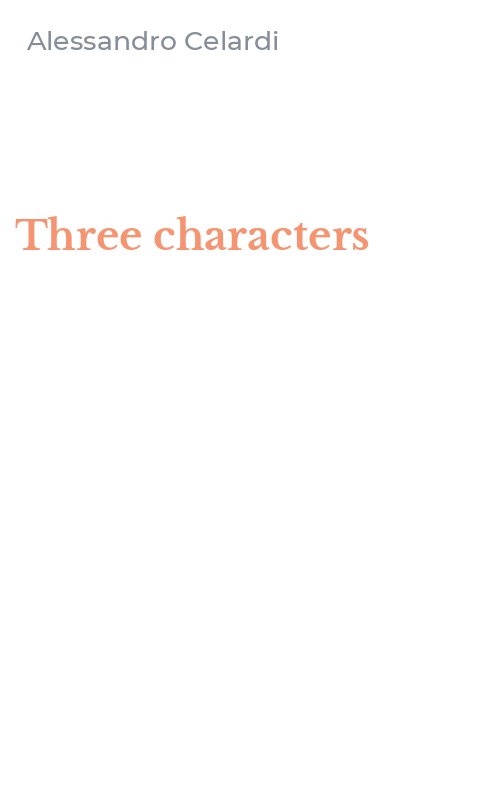 Three characters