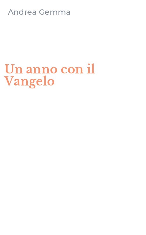 Un anno con il Vangelo