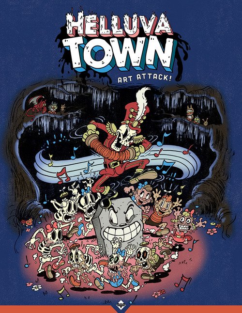 Helluva town. Art attack!