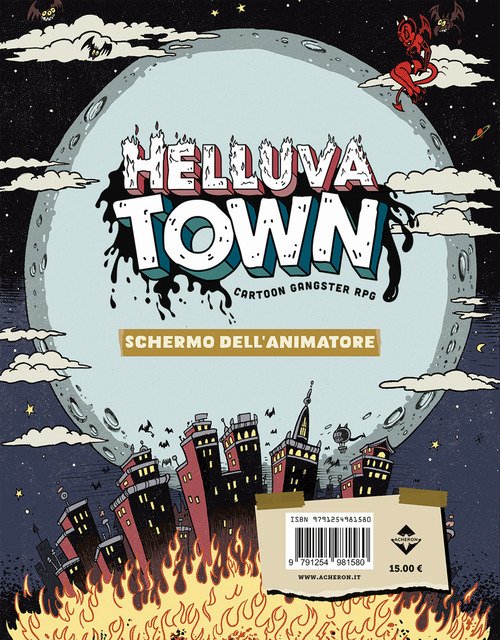 Helluva town. Schermo dell'animatore