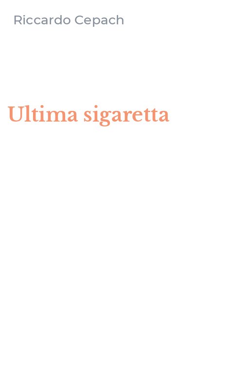 Ultima sigaretta