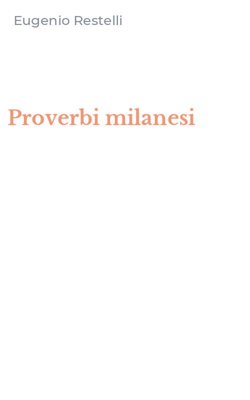Proverbi milanesi