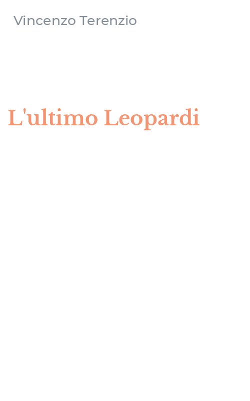 L'ultimo Leopardi