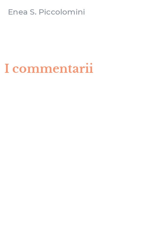 I commentarii
