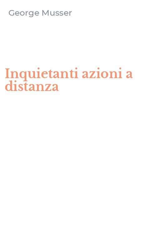 Inquietanti azioni a distanza