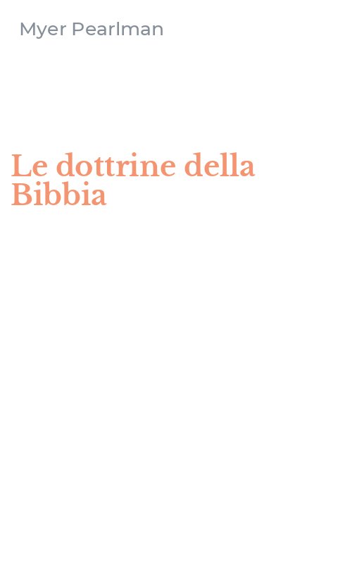 Le dottrine della Bibbia