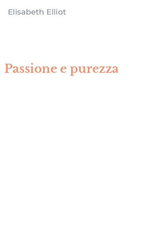 Passione e purezza