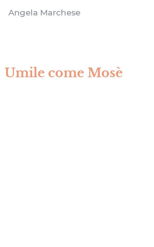 Umile come Mosè