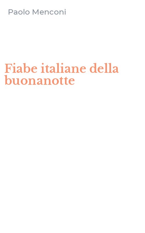 Fiabe italiane della buonanotte