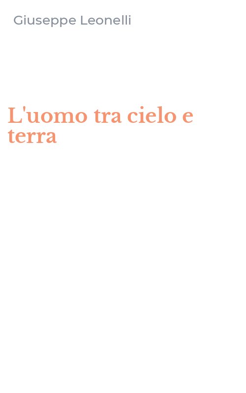 L'uomo tra cielo e terra