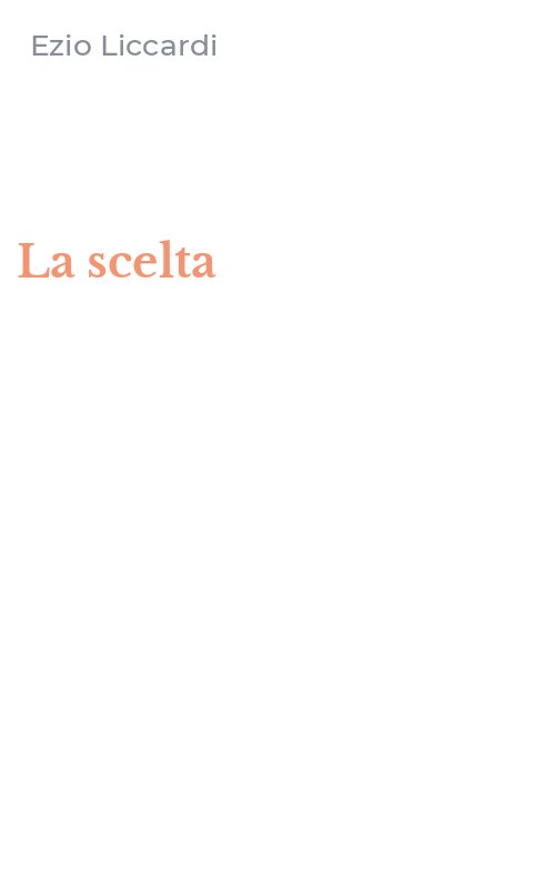 La scelta