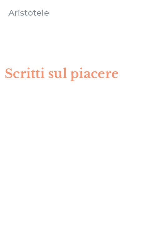 Scritti sul piacere