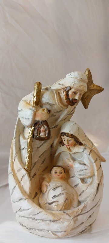 Natività in resina
