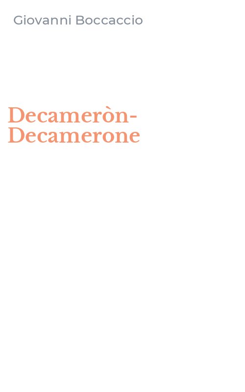 Decameròn-Decamerone
