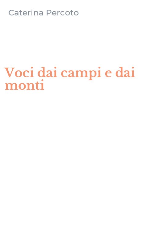 Voci dai campi e dai monti