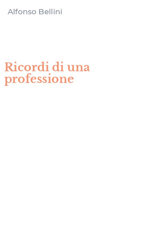 Ricordi di una professione