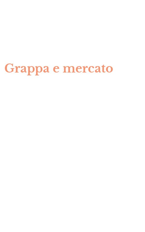 Grappa e mercato