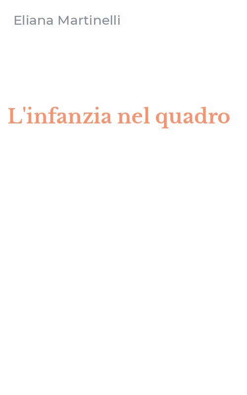 L'infanzia nel quadro