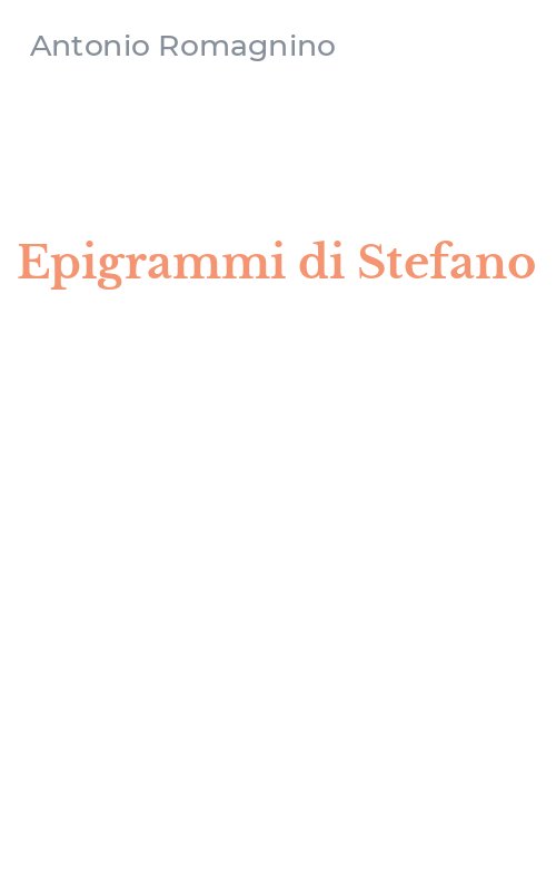 Epigrammi di Stefano