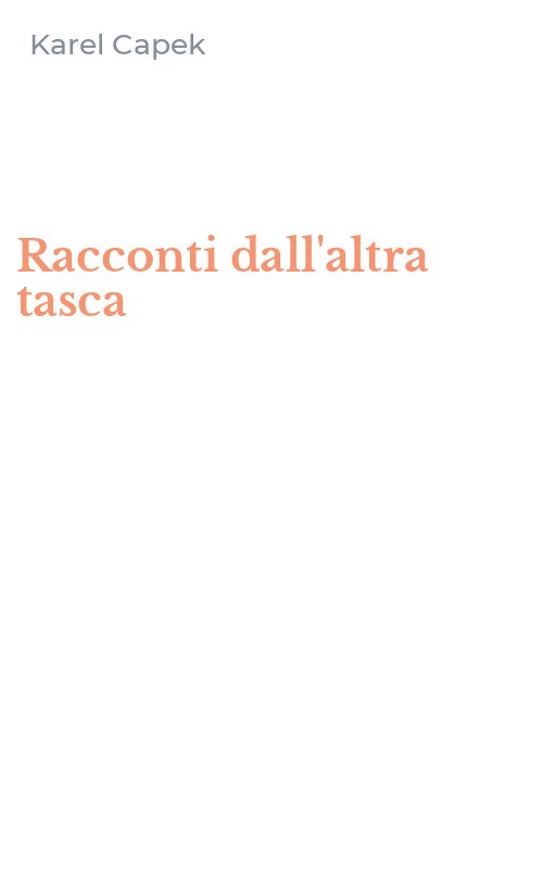 Racconti dall'altra tasca