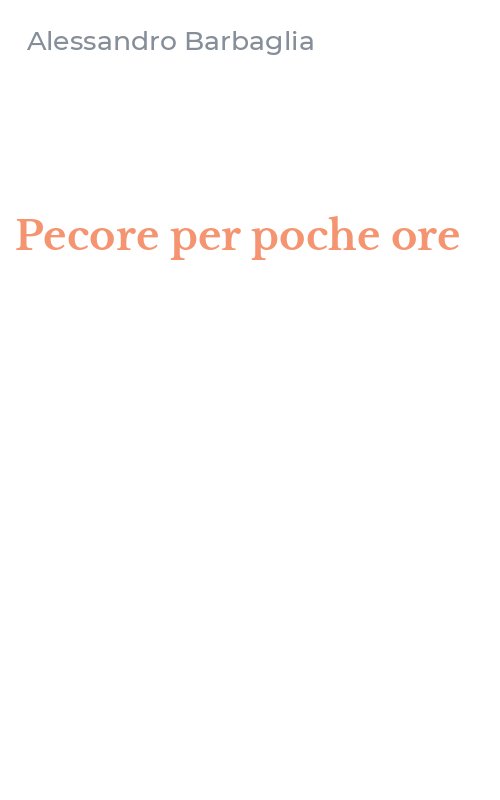 Pecore per poche ore