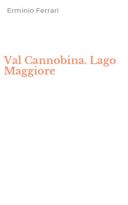 Val Cannobina. Lago Maggiore