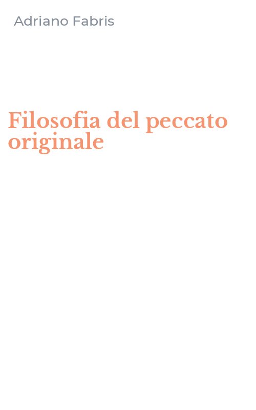 Filosofia del peccato originale