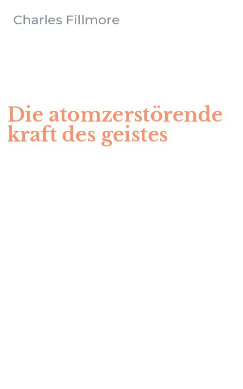 Die atomzerstörende kraft des geistes