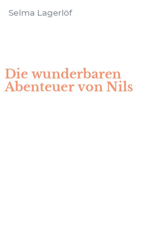 Die wunderbaren Abenteuer von Nils