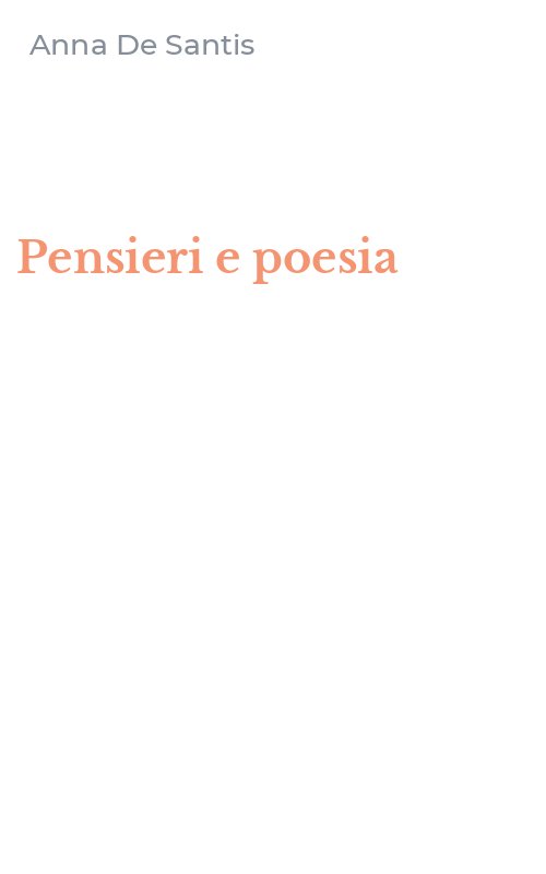 Pensieri e poesia